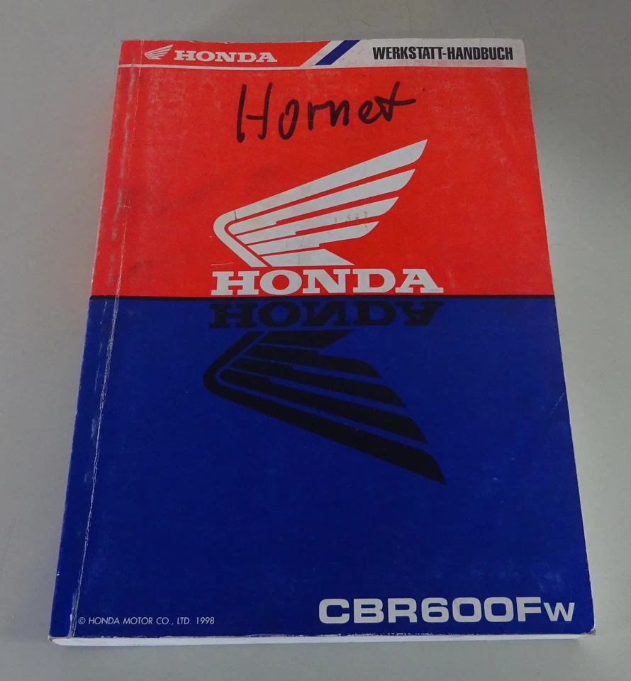 Manual De Taller Honda CB 600 F Hornet Tipo PC34 Año 1998 - Imagen 1 de 4