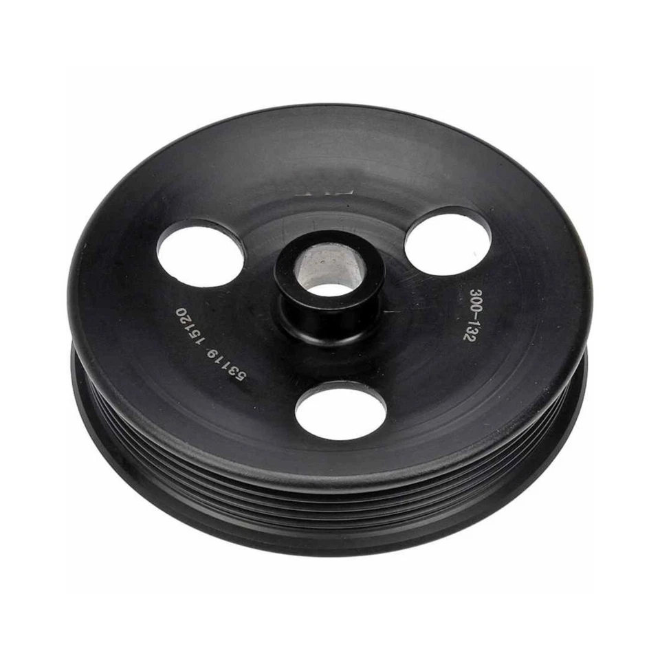 For Buick Park Avenue 1991-1995 Power Steering Pump Pulley | Steel | Black Color - Image 1 of 4