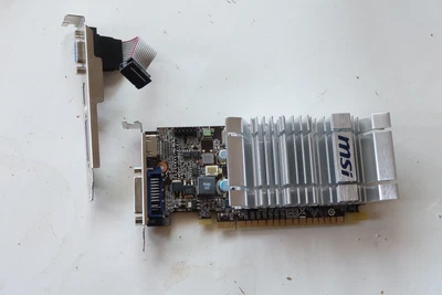 MSI GeForce N8400GS-MD1GD3H/LP 1GB PCIe passive silent graphics card - Image 1 of 4