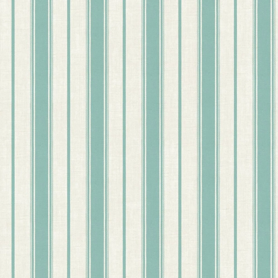 FC61514 - Papel pintado de galería azul a rayas de campo francés Foto 1 de 1