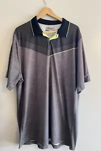 NIKE Ms Golf Tour Performance Dri Fit Short Sleeve Gray Polo Collared Shirt XXL - Imagen 1 de 4