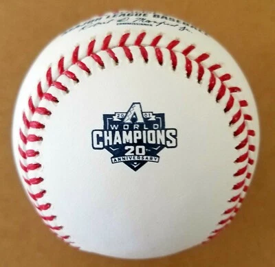 New Rawlings 2001 Official World Series Baseball Ball 20th Anniversary AZ DBacks - Image 1 of 4