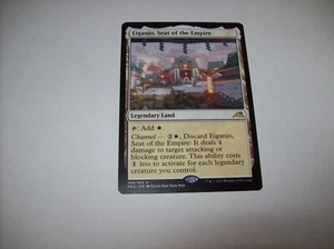 Magic The Gathering: Eiganjo Seat of the Empire Rare NM MTG Free Ship & Tracked - Picture 1 of 3