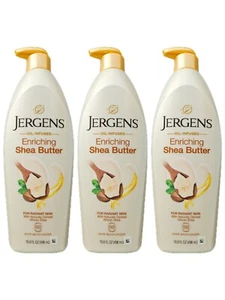 3x Jergens burro di karitè arricchente 16,8 oz - Foto 1 di 3