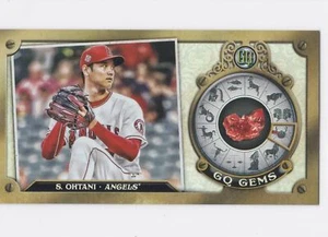 2022 Topps Gypsy Queen GQ Gems Minis #1 Shohei Ohtani - Angeli - Foto 1 di 1