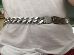 Vintage Handmade Chain Belt