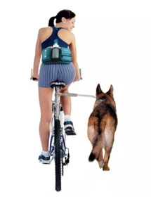 Original Walky Dog Bike Attachment w/ Detachable Leash - New - Picture 1 of 13