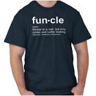 Funcle Definition Funny Uncle Family Gift Mens Casual Crewneck T Shirts Tees