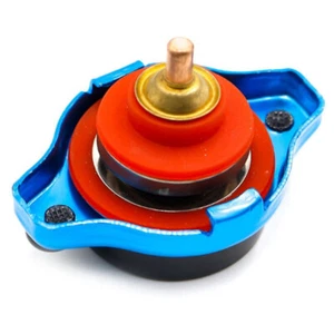 Universal Car Thermost Radiator Cap Cover & Water Temp Gauge Meter 1.1 Bar I.KN - Picture 1 of 8