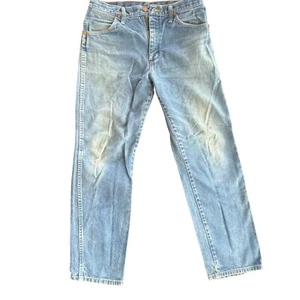 Wrangler Herren 30”x 28” 13MWZ Cowboy Schnitt Jeans 100 % Tapered Baumwolle Denim USA - Bild 1 von 10