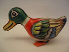 Vintage W.Germany Friction Tin Toy Duck