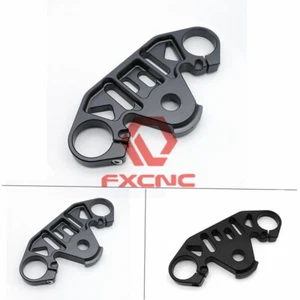 CNC FRONT TOP UPPER TRIPLE TREE CLAMP FORKS FORK For CBR650 2018-2020 GRAY - Picture 1 of 12