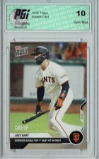 Joey Bart 2020 Topps Now #138 Call-Up 2955 Made Rookie Card PGI 10