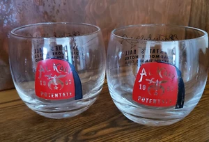 Vtg Al-Kaly 1967 Broadmoore Colo Springs Hotel Potentate Ball Lowball Glasses-2 - Picture 1 of 5