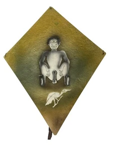 RARE FRANCISCO TOLEDO Paper Kite SIGNED Mexican Master ART Papalote Self Bird - Picture 1 of 7