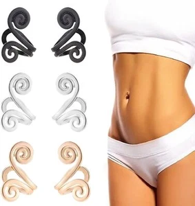 1 Pair Acupressure Slimming Earrings Non Piercing Zunis Acupressure Slim Earring - Picture 1 of 15