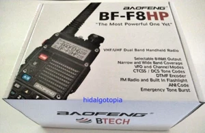 Kit completo de radio bidireccional BAOFENG BF-F8HP 3ª generación 8 vatios VHF UHF doble banda NUEVO - Imagen 1 de 4