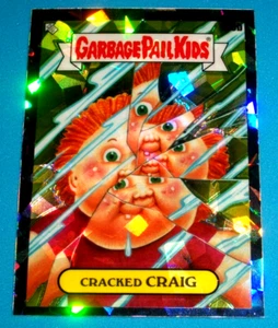 2022 Garbage Pail Kids Chrome Series 5 Atomic Refractor "CRACKED CRAIG" 193b - Picture 1 of 1