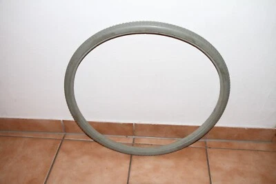 Rollstuhlreifen Rolko Ro 24 x 1.3/8-21 # R-410 # 37-540/21 grau Vollgummi Reifen - Bild 1 von 3