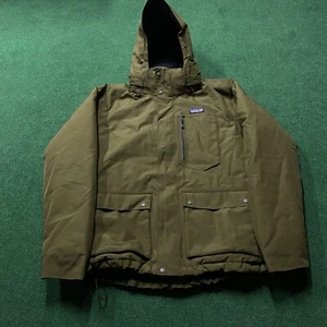 Chaqueta Patagonia Topler Para Hombre L Verde Cremallera Completa Parka Plumón Abrigo - Imagen 1 de 10