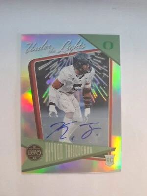 Kayvon Thibodeaux 2022 Panini Legacy # UL-17 RC Auto Premium Edition Oregon Duck - Image 1 of 2