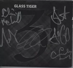 GLASS TIGER - 31 - 2018 CD Album / HALO -1801 / Signed by Band Members - Foto 1 di 2