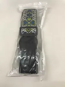 Correa de guitarra ihobor love - color cian jacquard - Imagen 1 de 3