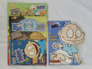 Vintage Rugrats Stickers, Activity Pad, & Coloring Book Bundle, Sandylion, 90s - Picture 1 of 8