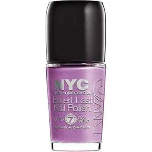 NYC New York Color Expert Last Nail Polish, 255 Late Night Lilac - Picture 1 of 2