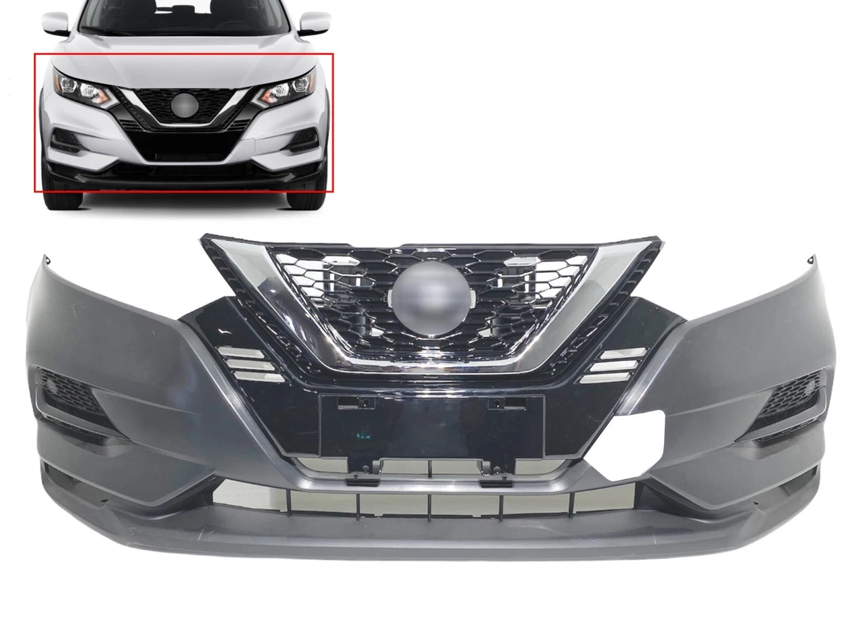 Front Lower Valance Panel For 2017-2019 Nissan Rogue Sport & Qashqai – Textured Finish, Direct Replacement