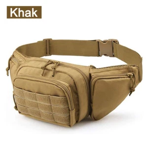 Taktische Gürteltasche Bauchtasche Armee Hüfttasche Wandern Umhängetasche - Bild 1 von 7