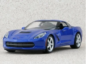 CHEVROLET Corvette Stingray - 2014 - bluemetallic - Maisto 1:24 - Bild 1 von 2