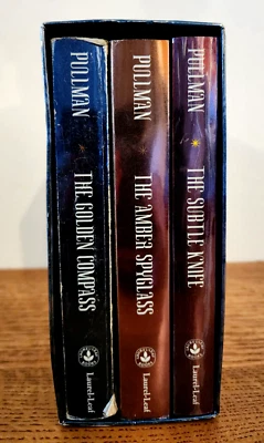 His Dark Materials Trilogy By Phillip Pullman 3-Book Paperback Boxed Set 2003 - Image 1 of 4