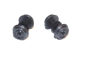 2x Juegos de ruedas de metal modelo ferrocarril loco 15 mm de diámetro con rodamiento de diario de engranajes tipo OO - Imagen 1 de 1