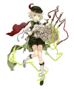 Pinocchio Minstrel SINoAlice Sticker Anime Outdoor 6" Car Decal - Picture 1 of 1