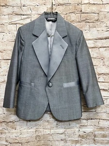 The Formal Wear Collection by Raffinati Lexus Silver Gray Jacket Boy’s 6 - NWT - Picture 1 of 6