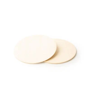 10- 5" x 1/8" Thick Wood Circles Round Disc Wood Pendant Little Circles Jewelry - Picture 1 of 6