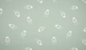 Luxury PRINTED 100% Cotton Heavy Canvas Fabric Craft Material - INKA MINT - Picture 1 of 1