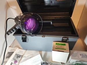 Spectroline BIB-150B Built In Ballast Black Light Lamp W/ CC-120A Box/Manual + - Picture 1 of 13