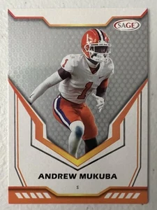2024 Sage Silver Andrew Mukuba Clemson Tigers - Picture 1 of 1