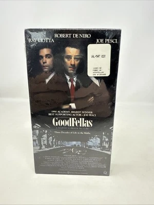 Goodfellas (VHS, 1991) Warner Bros Home Video - New Sealed Watermark Foto 1 de 4