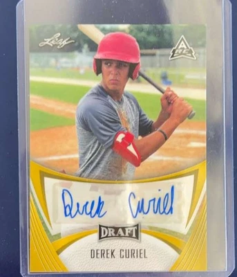 2021 Leaf Metal Draft #BA-DC1 Derek Curiel - Image 1 of 2