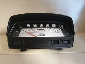 Armaturenbrett Zählt Km Original Wiederhergestellt Fiat 500 Oldtimer Mod. L - Bild 1 von 8