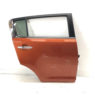 Kia Sportage Crdi Kx-3 E5 2012 DOOR COMPLETE REAR DRIVER TECHNO ORANGE D2A - Image 1 of 4