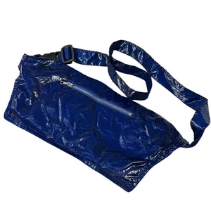 Bolso de hombro Dries Van Noten azul - Imagen 1 de 7