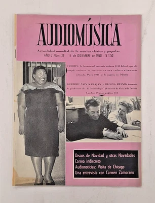 AUDIO MUSICA, No,29 DECEMBER 1960 CARMEN ZAMORANO / BOBBY RYDELL / PETER KRAUS - Image 1 of 4
