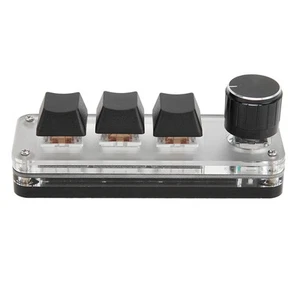 Mini-Tastatur Mit 3 Tasten Rote Schaltertasten Plug-and-Play RGB-Hintergr NTS - Bild 1 von 24