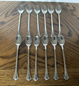 World Tableware Amsilco Resplendence 12 Stainless Iced Tea Spoons - Picture 1 of 11