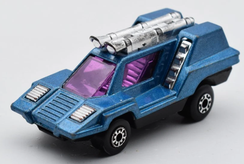 Matchbox Superfast MB68 Cosmobile blau metallic purple Scheiben. Lesney England - Bild 1 von 4