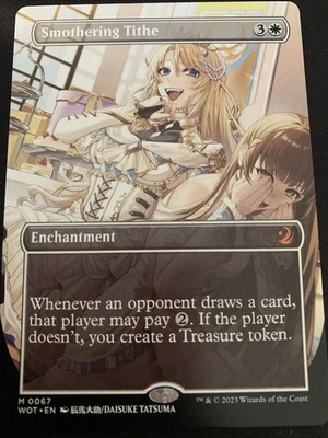 Smothering Tithe (Anime Borderless) Wilds of Eldraine: Enchanting Tales Regular - Image 1 of 2